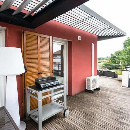 Lägenhet Frenchyhomes☆andernos En Rooftop☆proche Plage *